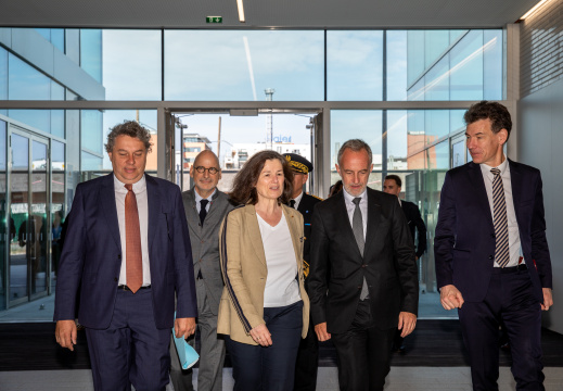 Inauguration centre la Chapelle